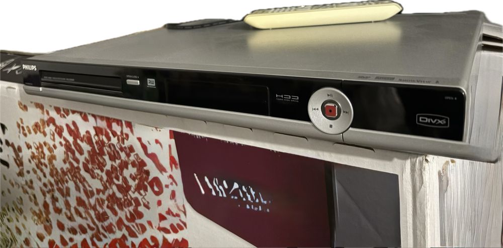 Philips Dvd-hard Drive Player/recorder Dvdr3455h/37 Hdd Usb Rw