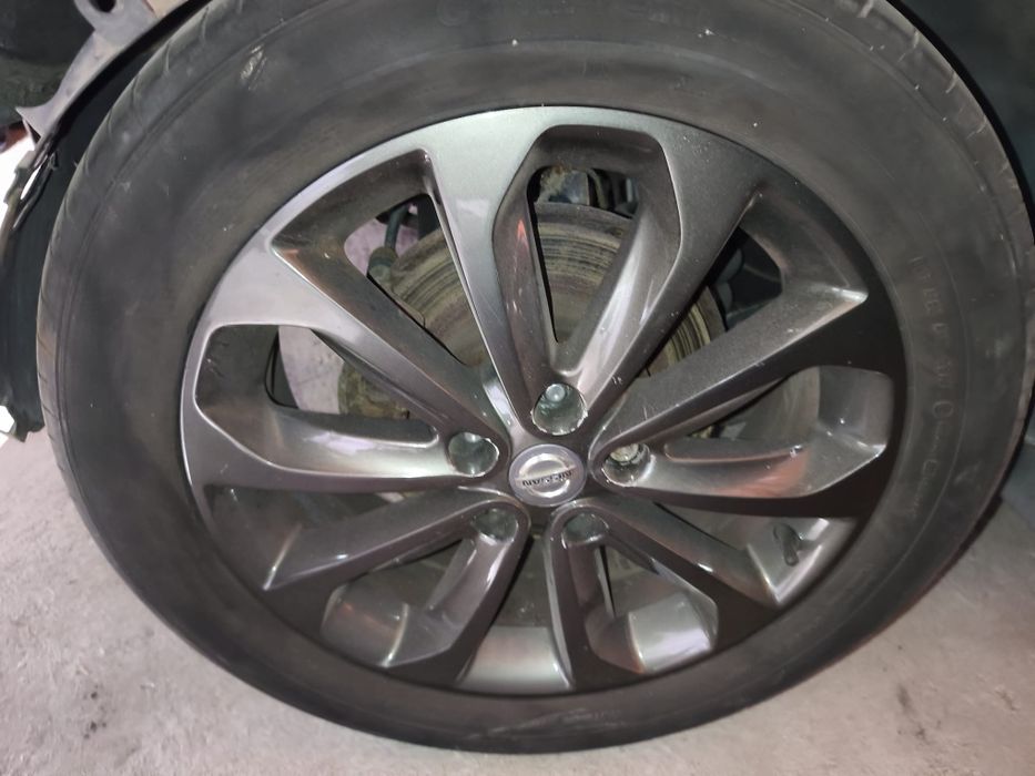 Jogo de 4 jantes 18" Nissan qashqai