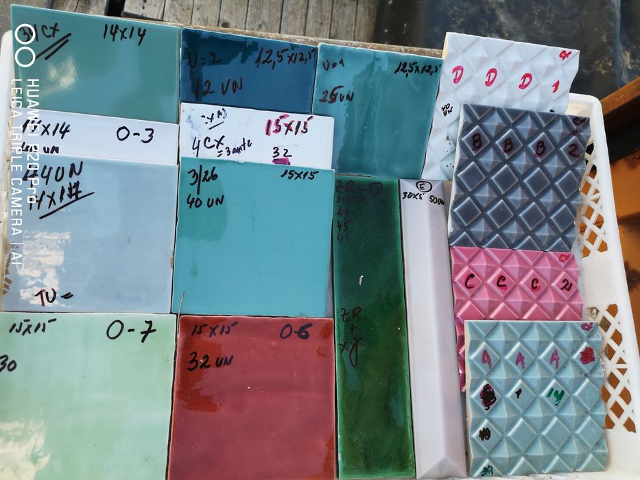 Azulejos semi artesanais Novos várias medidas e cores