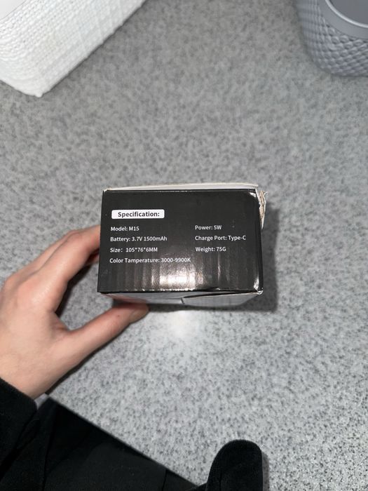 Портативный накамерный видеосвет M15