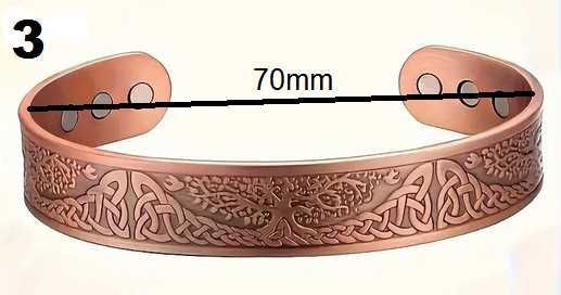 Bransoletka magnetyczna i [ze stali nierdzewnej - 2 modele]