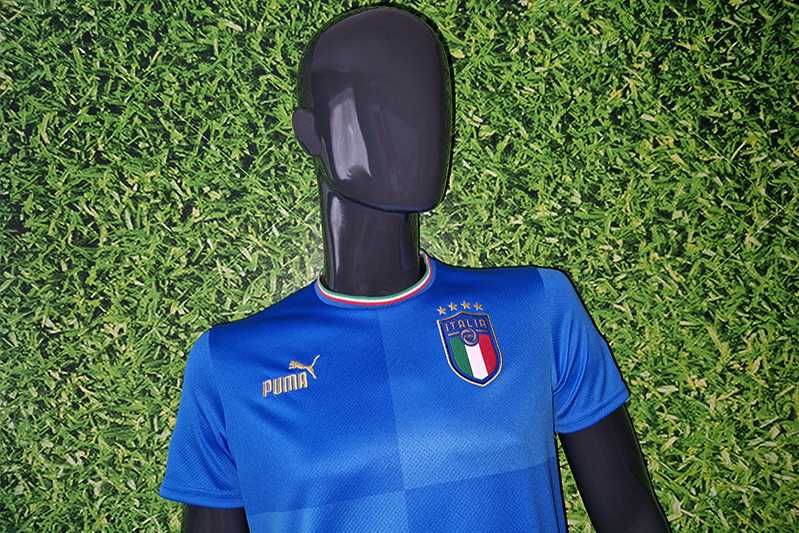 Włochy FIGC Puma DryCell 2022-23 home rozmiar: L-164 /13-14 years/