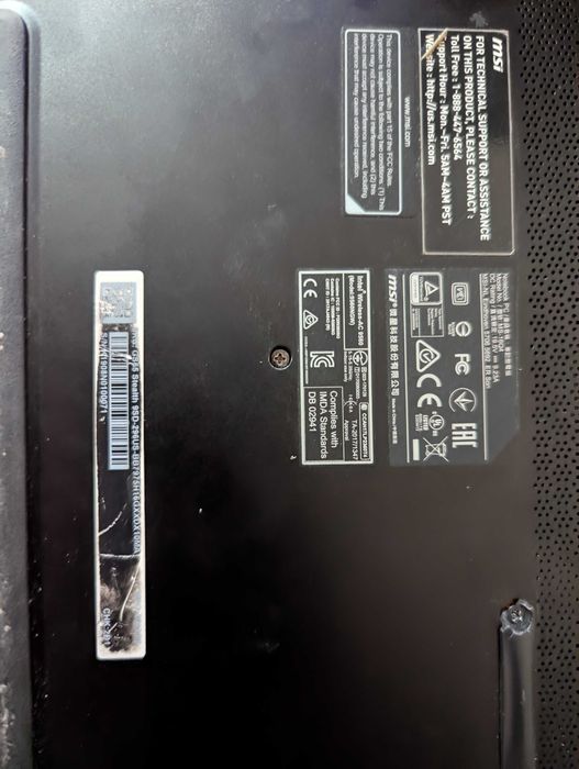 Msi gs65 /1660ti/i7 9750h/16 озу