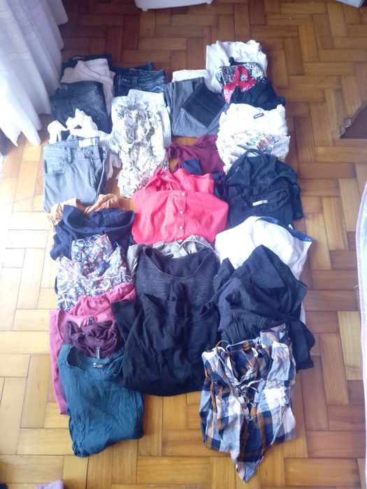 Lote roupa mulher