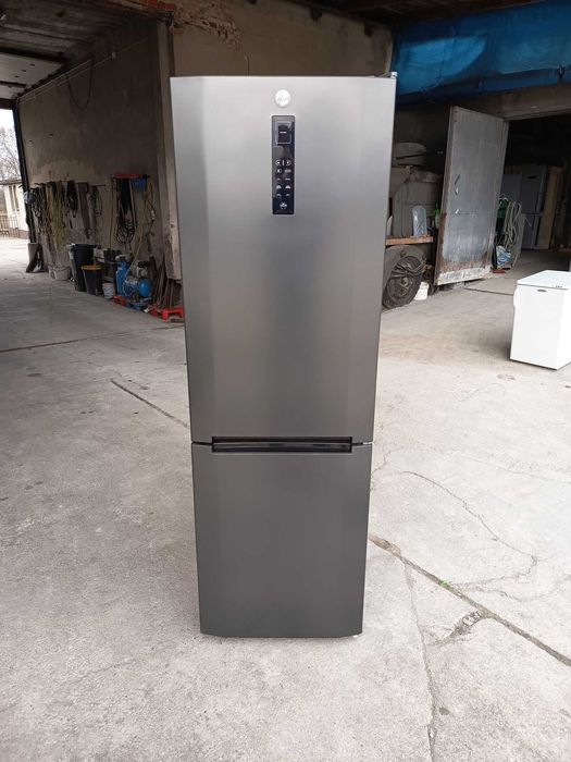 Холодильник Hoover H-FRIDGE 700 No Frost двокамерний сірий / графіт. Доставка, гарантія.