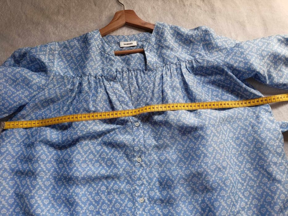 Sukienka len+ jedwab Sandro