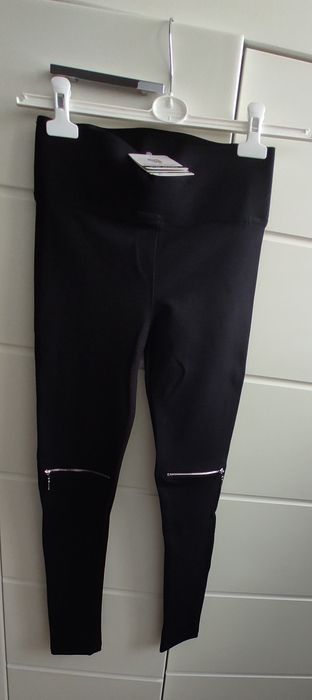 Kamizelka z długim włosiem + nowe legginsy