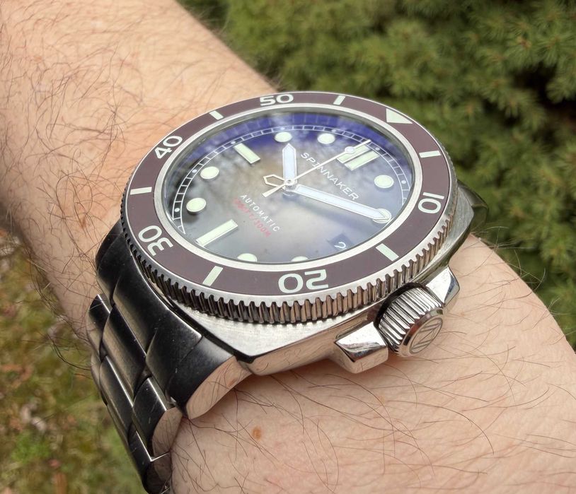 Zegarek męski Spinnaker Hull Diver Automatic Harvest Brown SP-5088-44