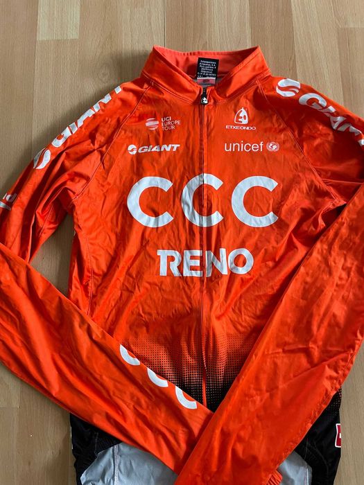 Odzież kolarska/kurtka przeciwdeszczowa CCC Reno marki ETXEONDO