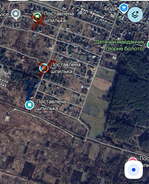 Ділянка Бірки 10 сот під забудову Praud Hills