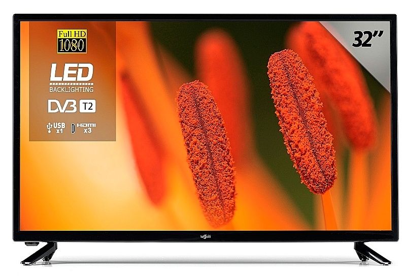 TV FEEL LAGOM LED 32"_FULL HD 1080_Écran 81 cm_HD
Tamanho do ecrã na d