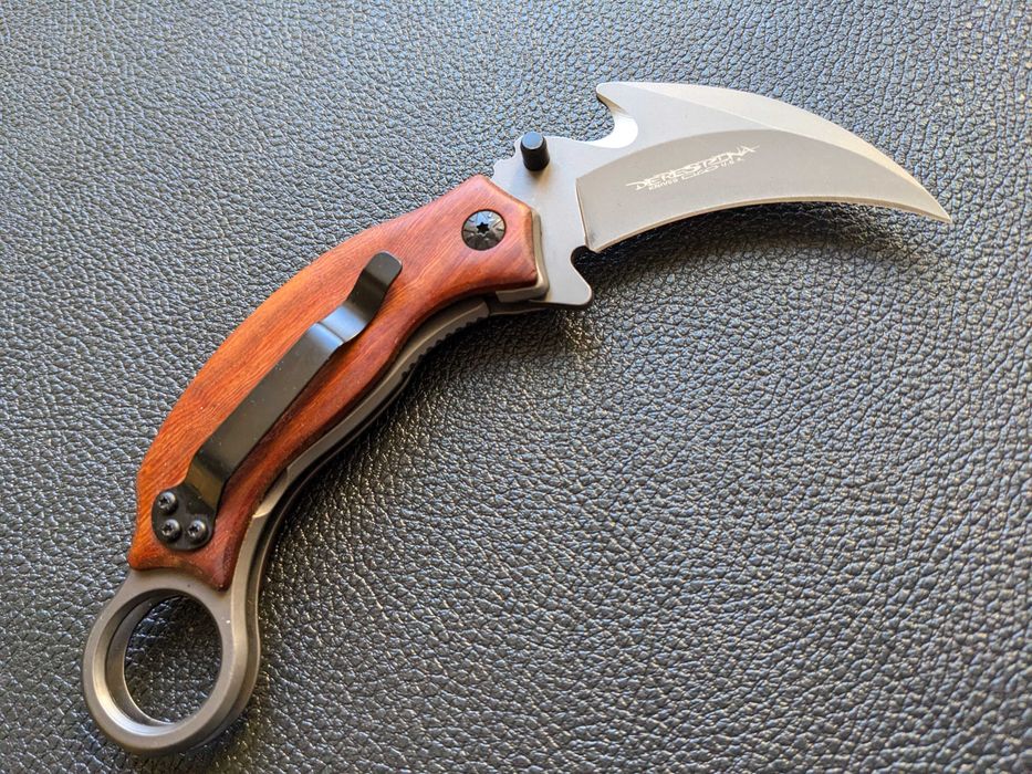 Нож Karambit Derespina. складной нож керамбит