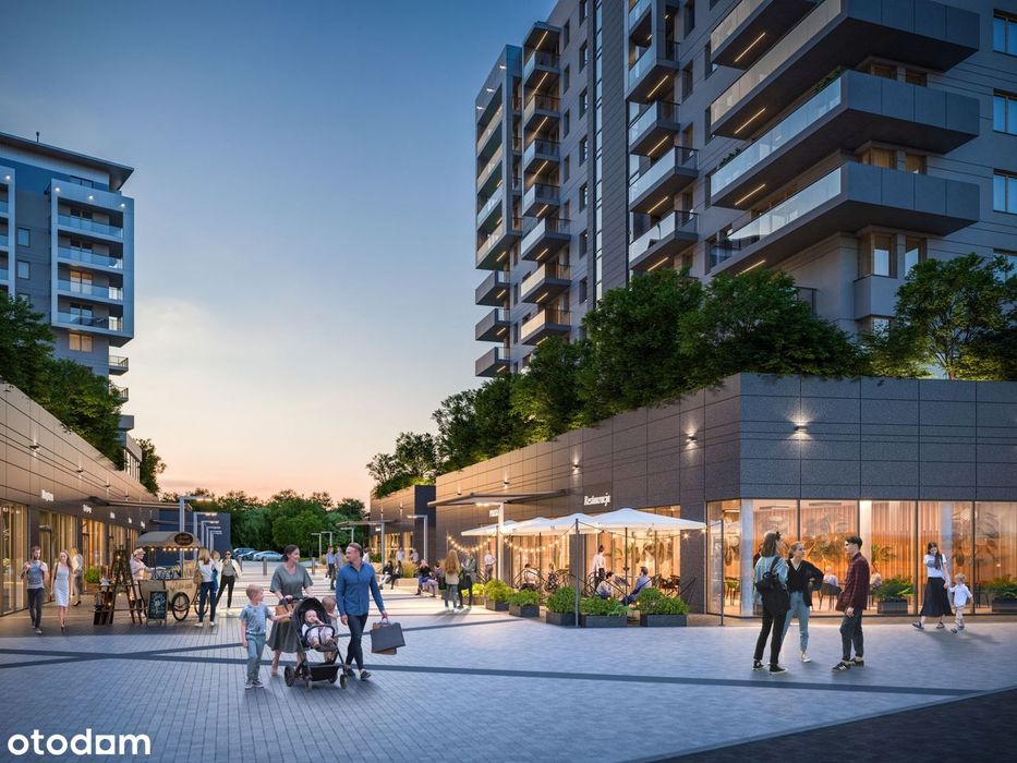 2-pokojowe mieszkanie 44 m² + taras Bez Prowizji - Widok 6