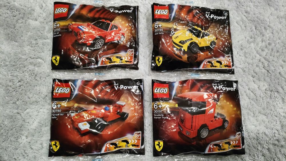 Lego Shell - cztery zestawy