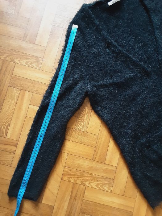 Sweter kardigan damski czarny Uniwersalny