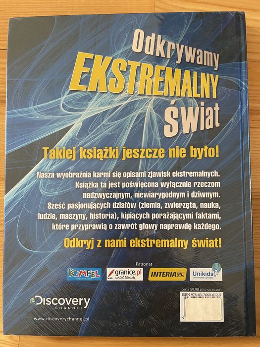 Książka „Odkrywamy ekstremalny świat” NOWA