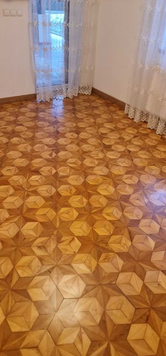 Parkiet mozaika pałacowa z demontażu 38m2
