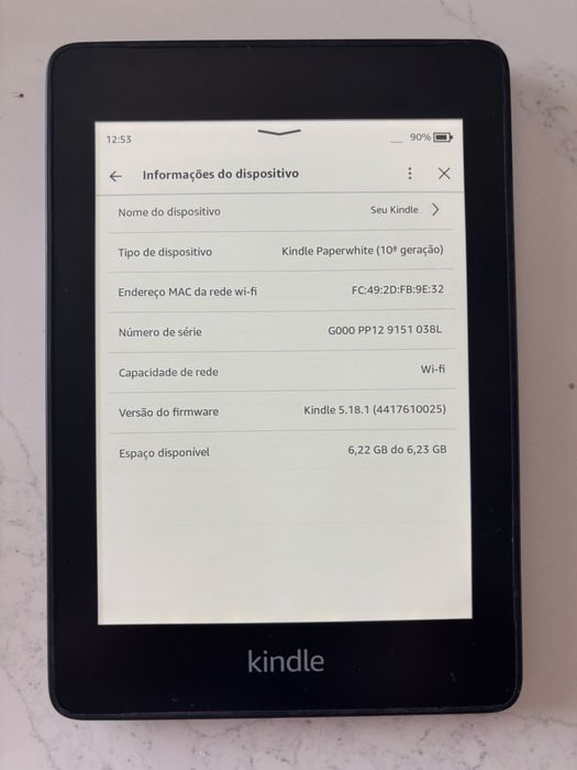 Kindle Paperwhite (10 geração)