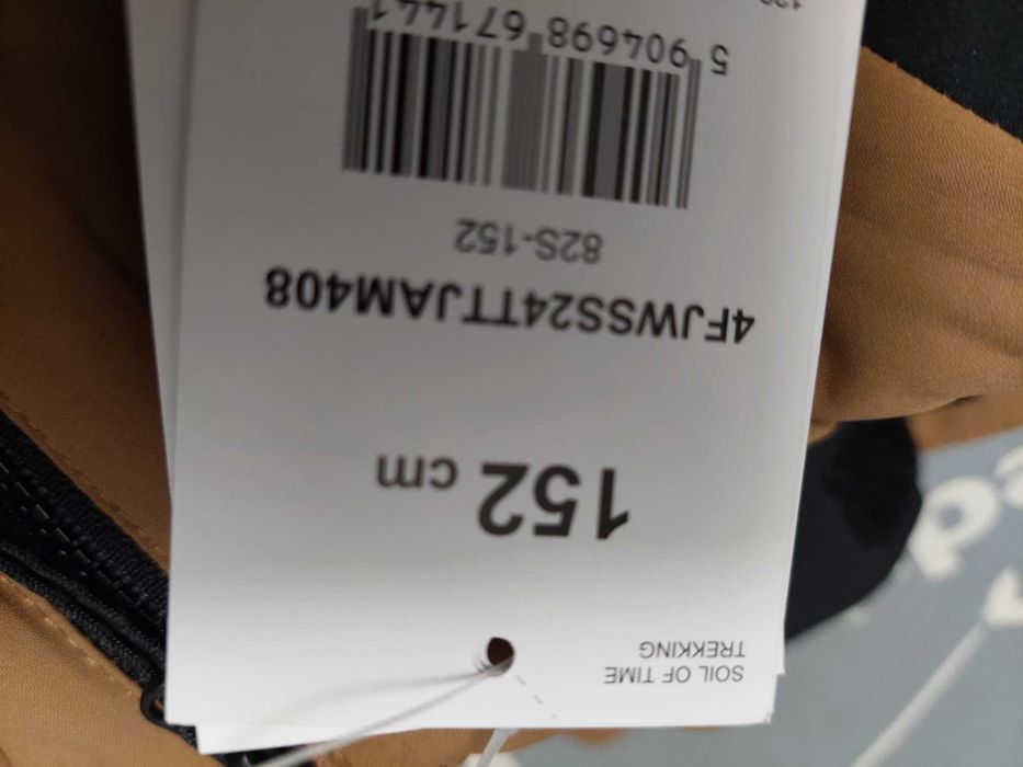 Kurtka trekkingowa chłopięca membrana 5000 4F