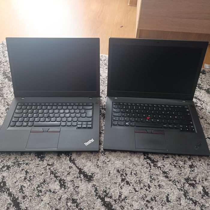 Dwa Laptopy ThinkPad L460 – zestaw na części – nietestowane
