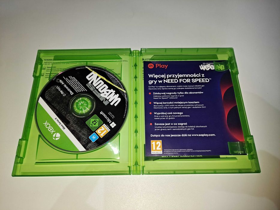 NFS Unbound Need for Speed [Polskie Wydanie] Xbox Series X