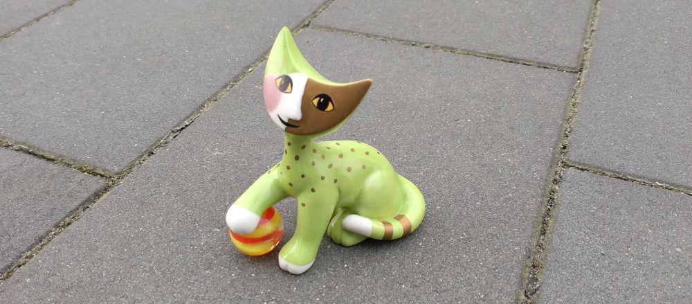 Porcelanowy Kot Goebel