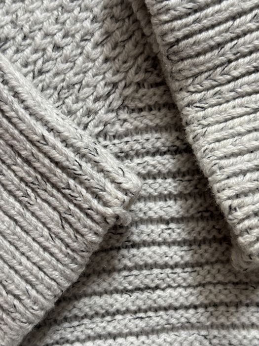 Sweter szary z dzianiny dla chłopca Next 152 cm 12 lat