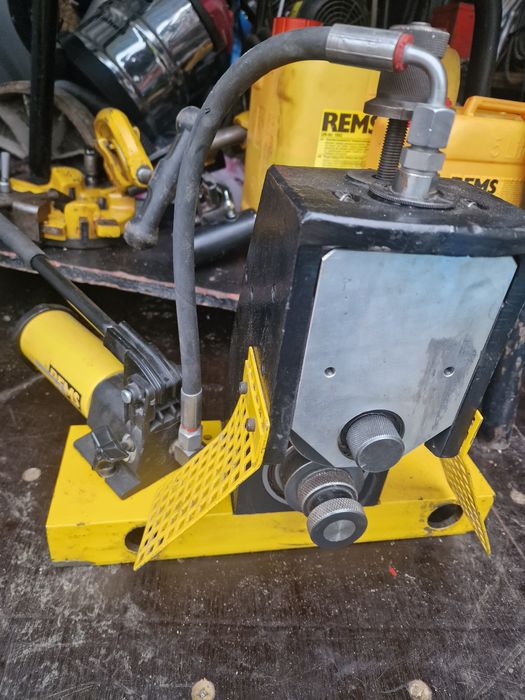 Gwintownica Rems Magnum do 4" + Rowkarka Rems