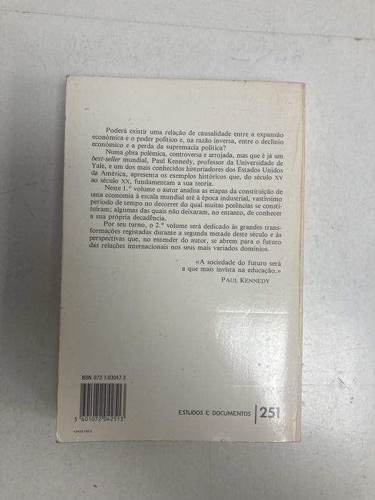 2 Livros A Ascensão e Queda das Grandes Potências, Vol. I e II