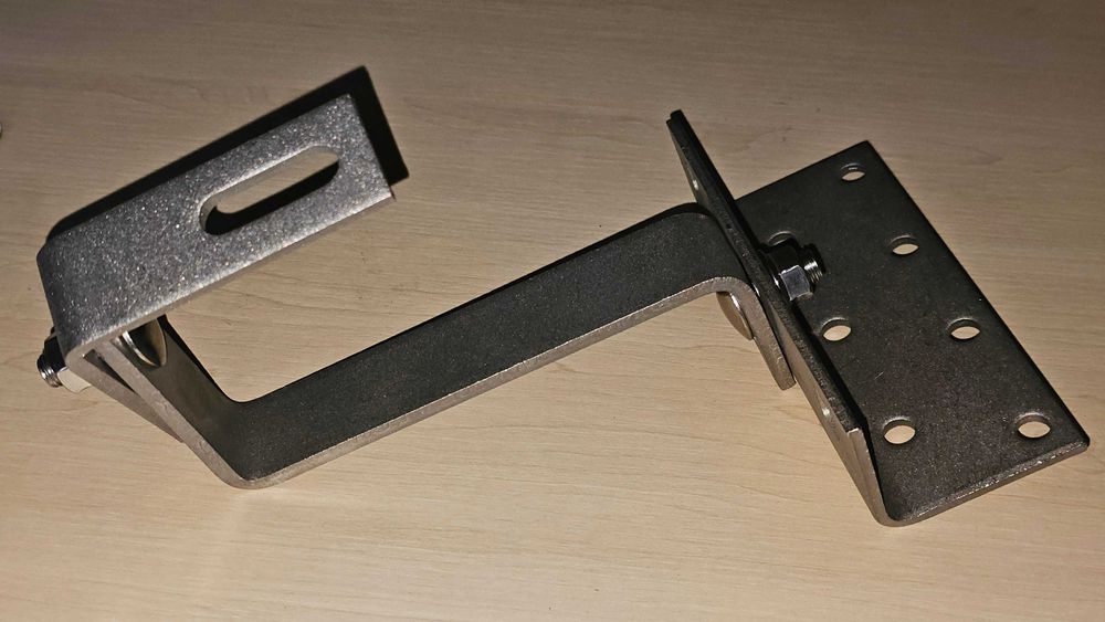 Uchwyt regulowany PV Fotowoltaika 145mm dachówka ceramiczna, betonowa