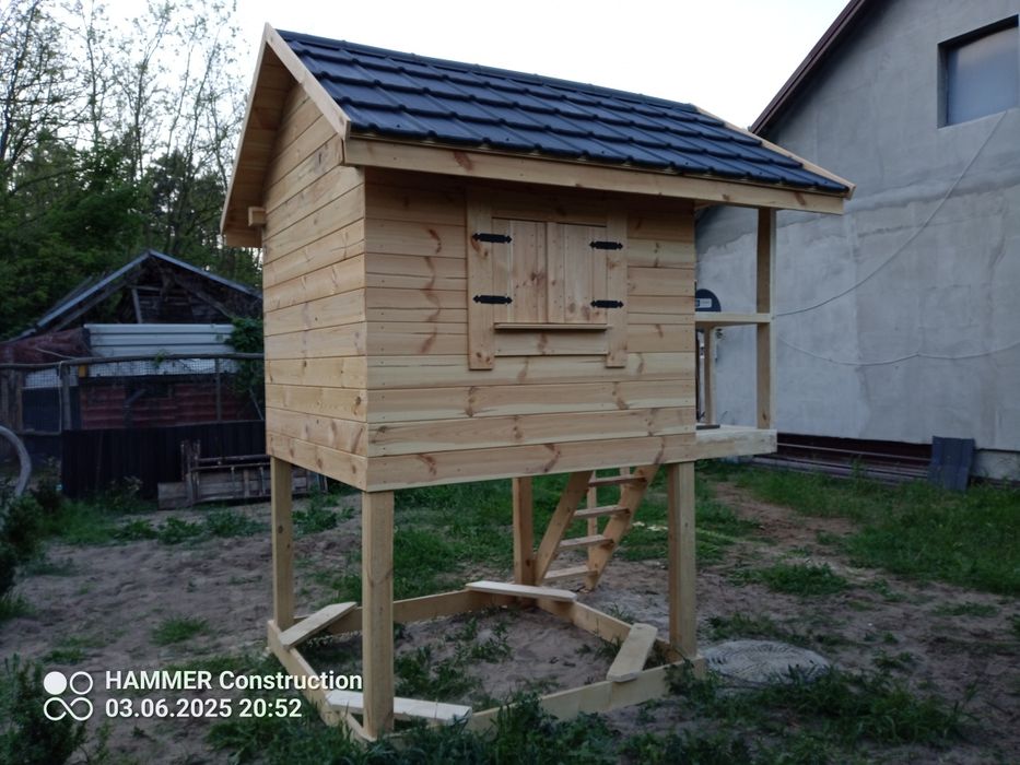 Domek ogrodowy dla dzieci altana