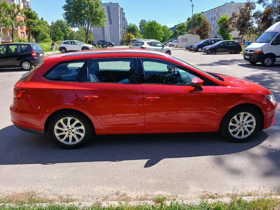 Seat leon 5f st 1.6 tdi Full led ! 2015 r BEZWYPADKOWY