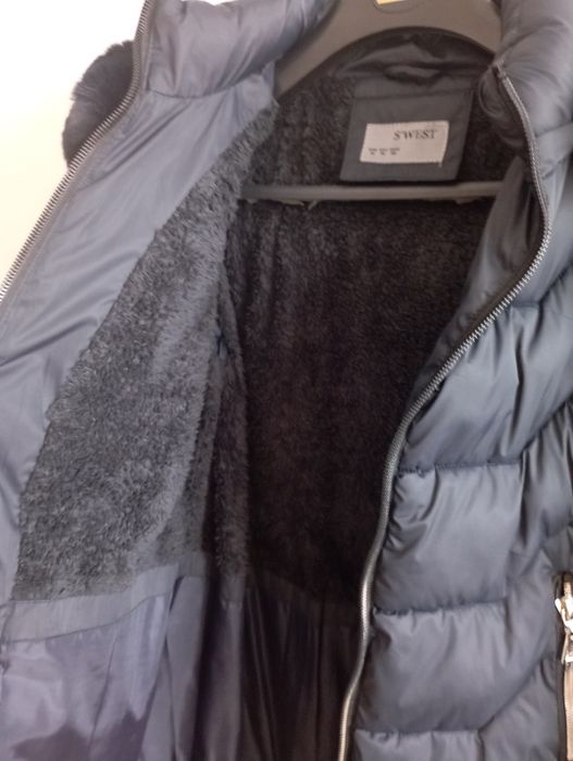 Płaszcz granatowy M/L