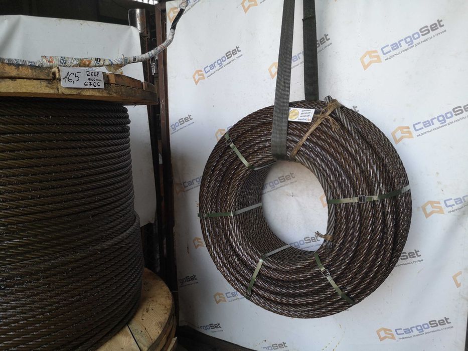 Сталевий канат трос для автокрана, ліфта. ГОСТ, DIN. 4-65мм Наявність!