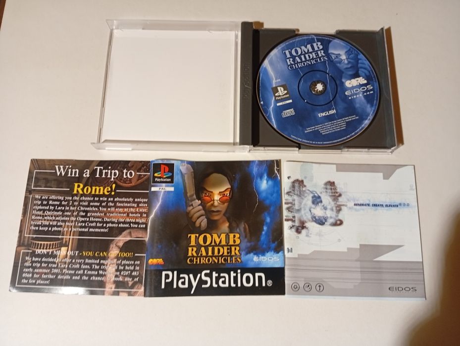 Tomb Raider Chronicles PS1 Completo