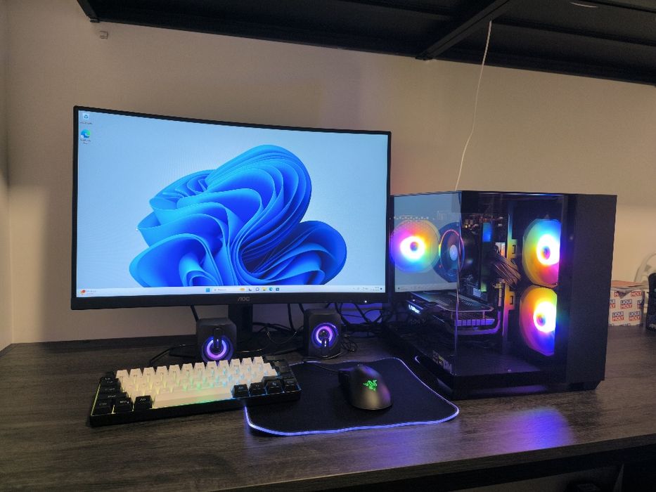 Pc Gaming R5 4060RTX 16 Ram + Ecrã+ Periféricos 3x S/ Juros