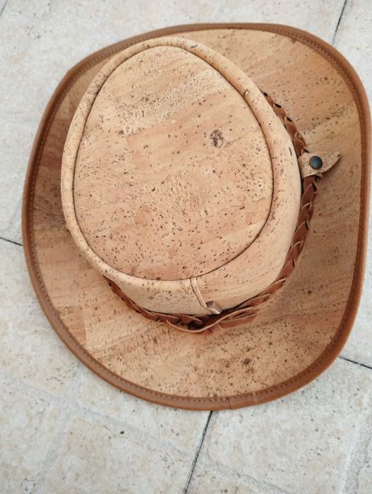 Chapéu cortiça castanho 1