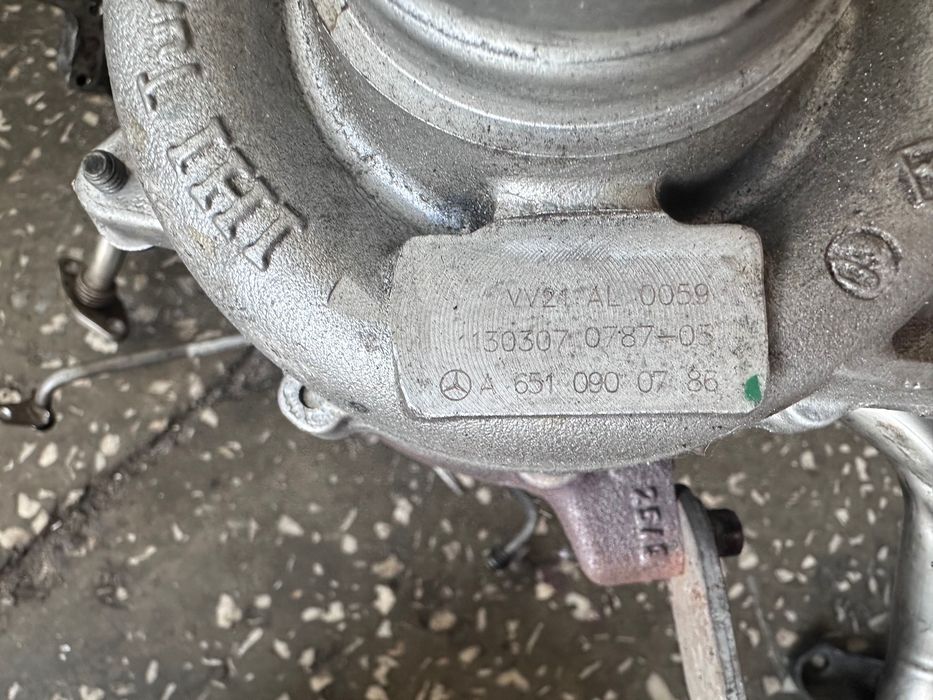 Mercedes B klasa W246 A klasa W176 turbina turbosprężarka Turbo disel cdi części