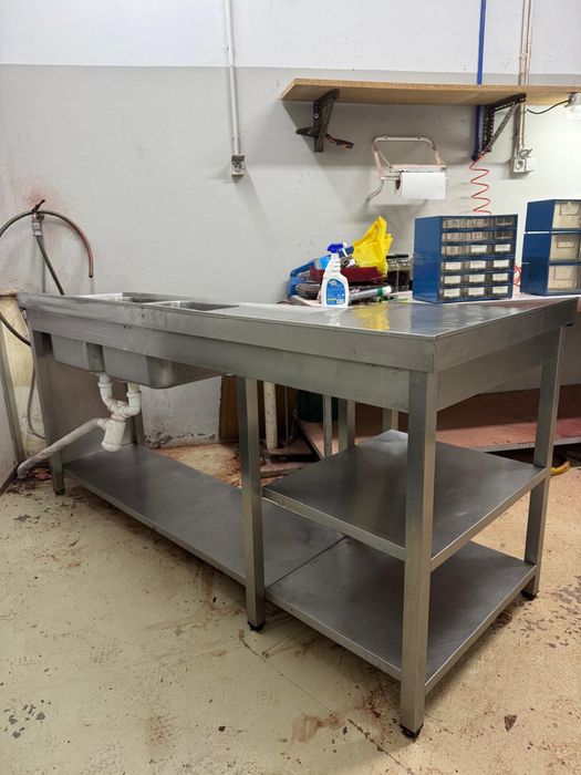 Bancada em inox