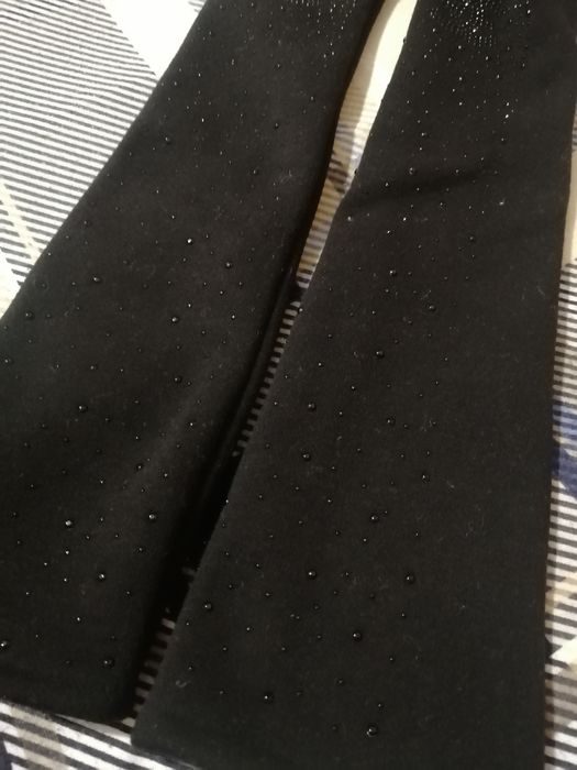 Довгі жіночі рукавиці перчатки на флісі