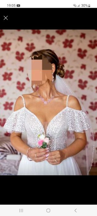 SUKNIA ślubna Boho
