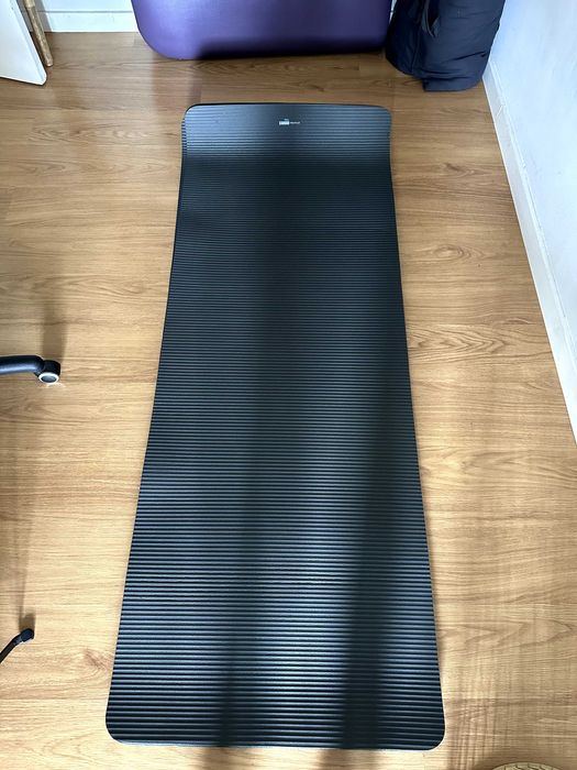 Tapete de Ginástica e Pilates 20 mm Preto