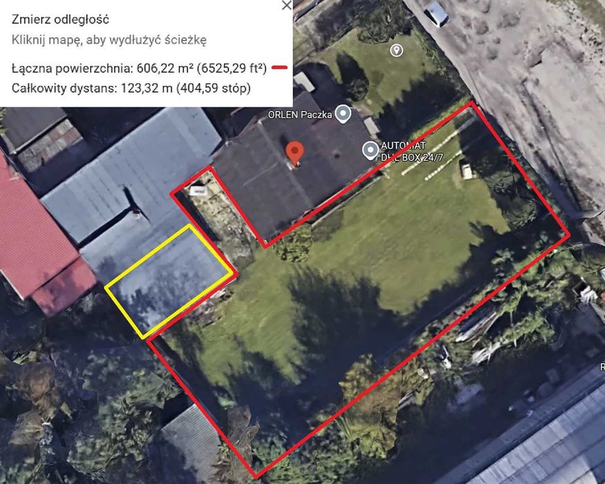 Utwardzony plac 600 m² + garaż 50 m² z siłą – Wawer, 250 m od PKP - Widok 5