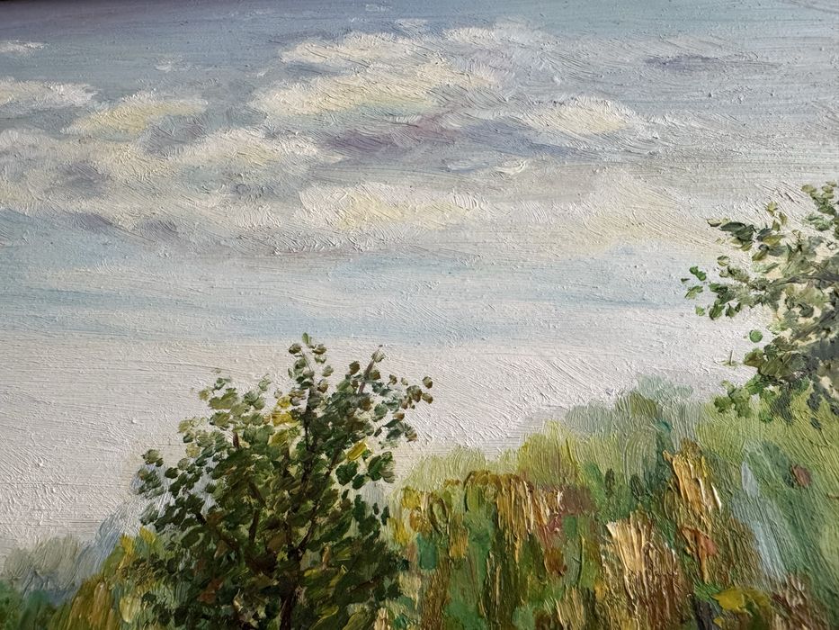 Картина маслом Пейзаж природа (Дейнека И.)