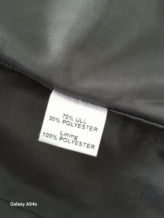 Płaszcz wełniany rozm. S