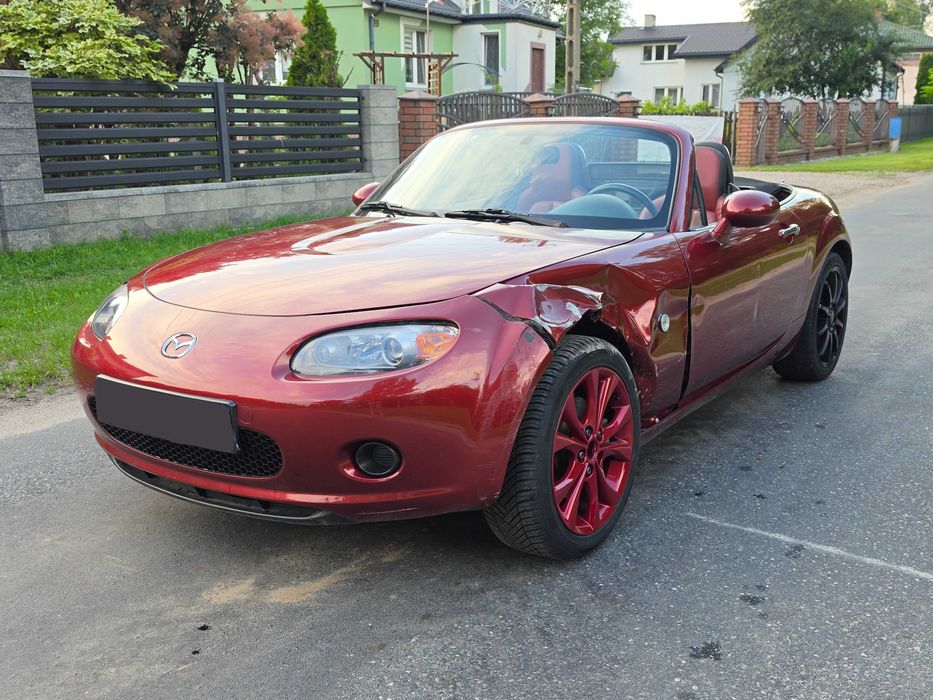 Mazda MX5 NC 2006r tylko 76tys km. Skóra, Navi, Bez kropki rdzy.