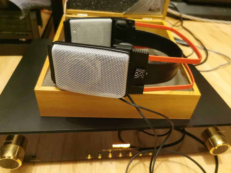 Fenomenalne audiofilskie słuchawki AKG K1000 top modell