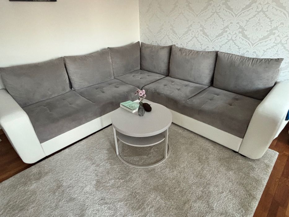 Narożnik szary duży