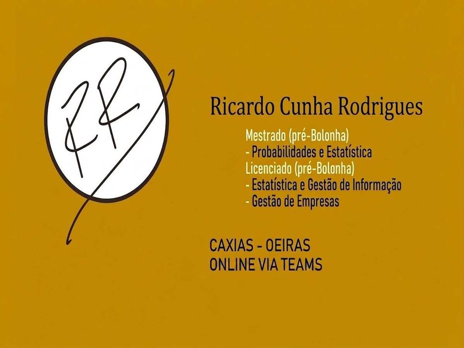 Explicações para Ensino Superior - Matemática, Estatística, Inv. Operacional e Econometria