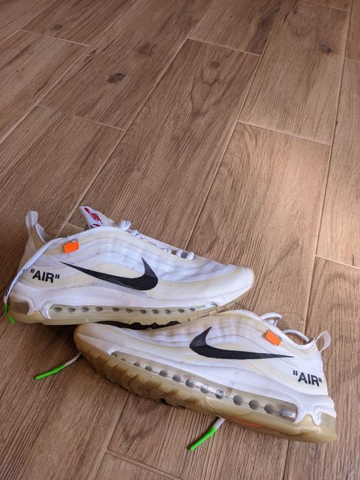 Nike air max 97 × off White